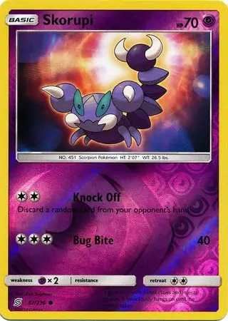 Skorupi Reverse Holo 82