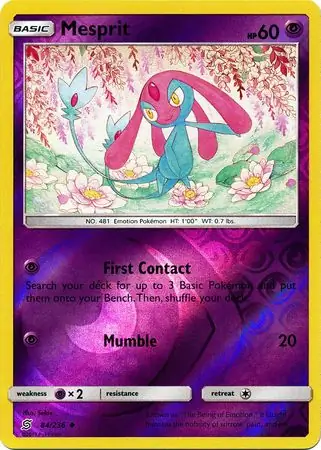 Mesprit Reverse Holo 84 Normal