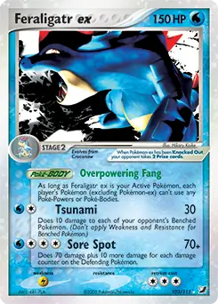 Feraligatr ex 103 Normal