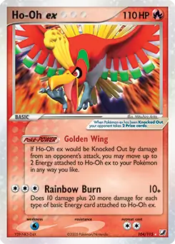 Ho-Oh ex 104 Normal
