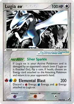 Lugia ex 105 Normal
