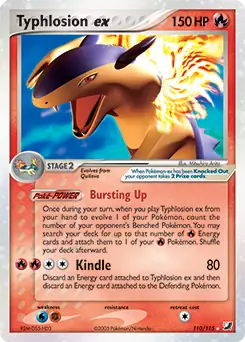 Typhlosion ex 110 Normal