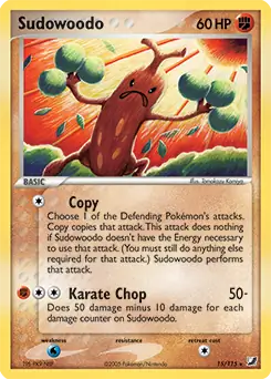 Sudowoodo 15