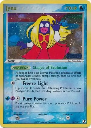 Jynx Reverse Holo 28 Normal