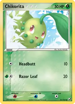 Chikorita 51 Normal