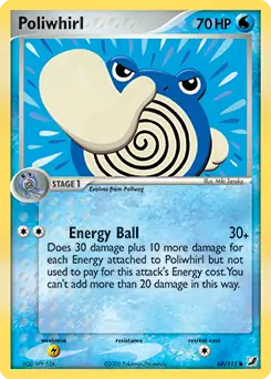 Poliwhirl 68 Normal