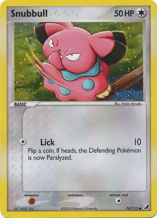 Snubbull Reverse Holo 74