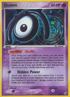Unown (M) M Normal