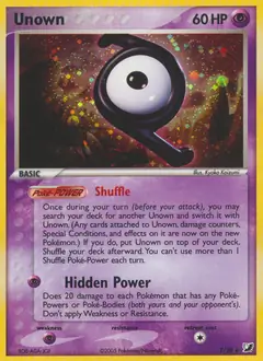 Unown (Z) Z Normal