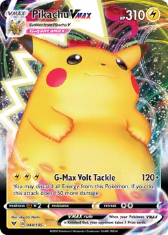Pikachu VMAX 044 Normal