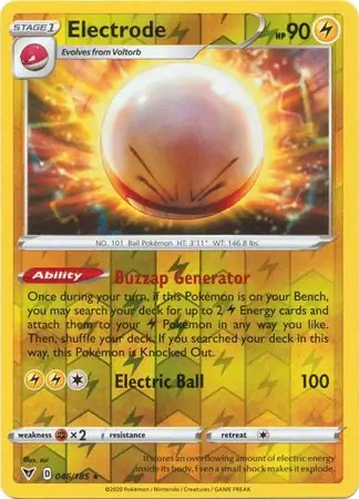 Electrode Reverse Holo 046 Normal