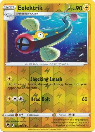 Eelektrik Reverse Holo 058 Normal