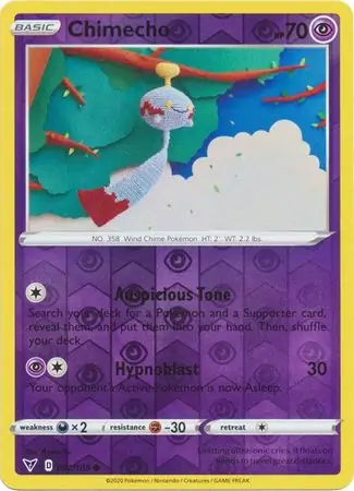 Chimecho Reverse Holo 072 Normal