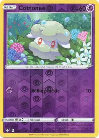 Cottonee Reverse Holo 075 Normal