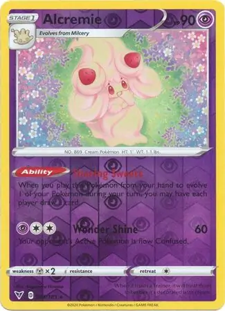 Alcremie Reverse Holo 081 Normal