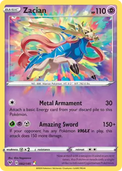 Zacian Amazing Rare 082