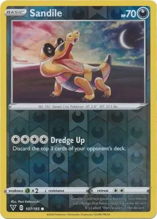 Sandile Reverse Holo 107