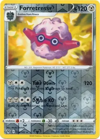 Forretress Reverse Holo 114 Normal