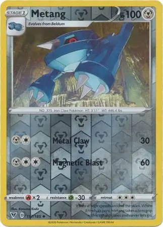 Metang Reverse Holo 117 Normal