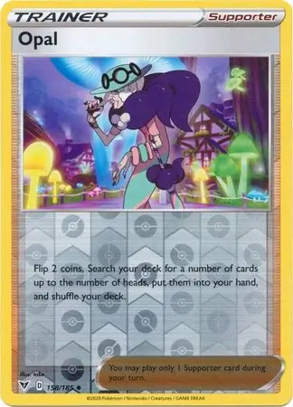Opal Reverse Holo 158 Normal
