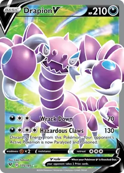Full Art Drapion V 175