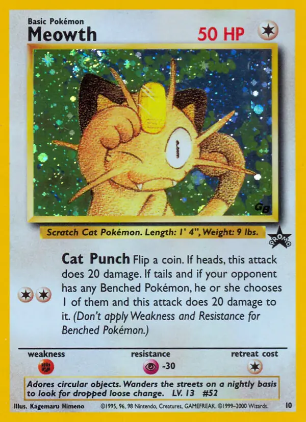 Meowth 10 Normal