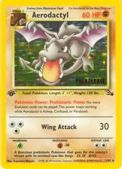 Aerodactyl Prerelease 1