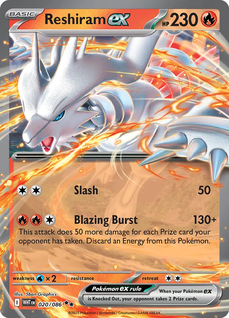 Reshiram ex 020