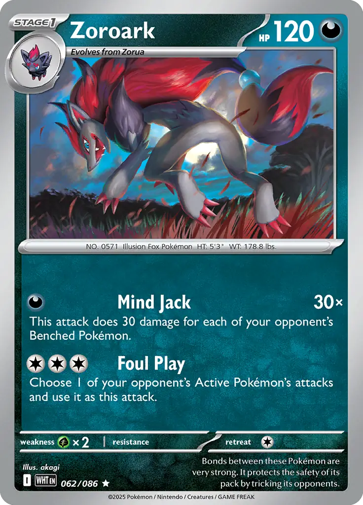 Zoroark 062 Normal