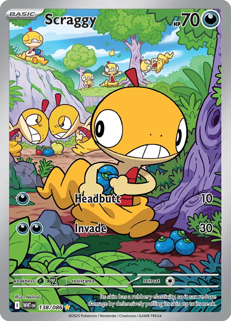 Scraggy 138 Normal