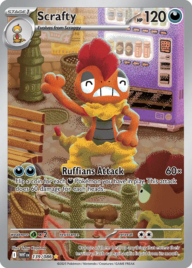 Scrafty 139 Normal