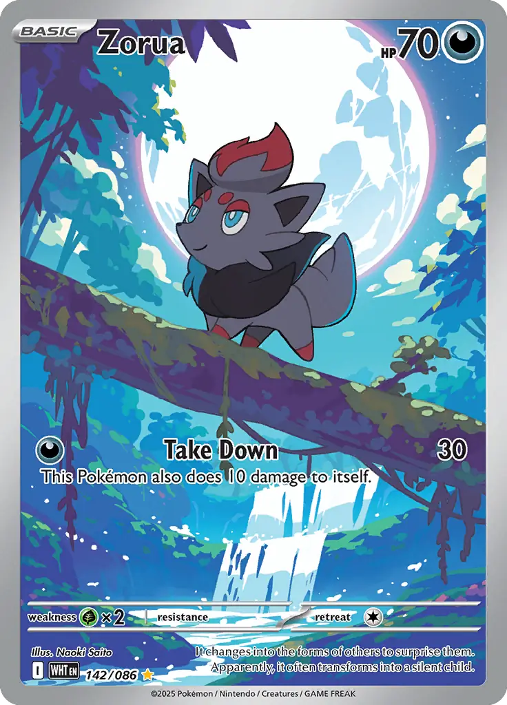 Zorua 142 Normal