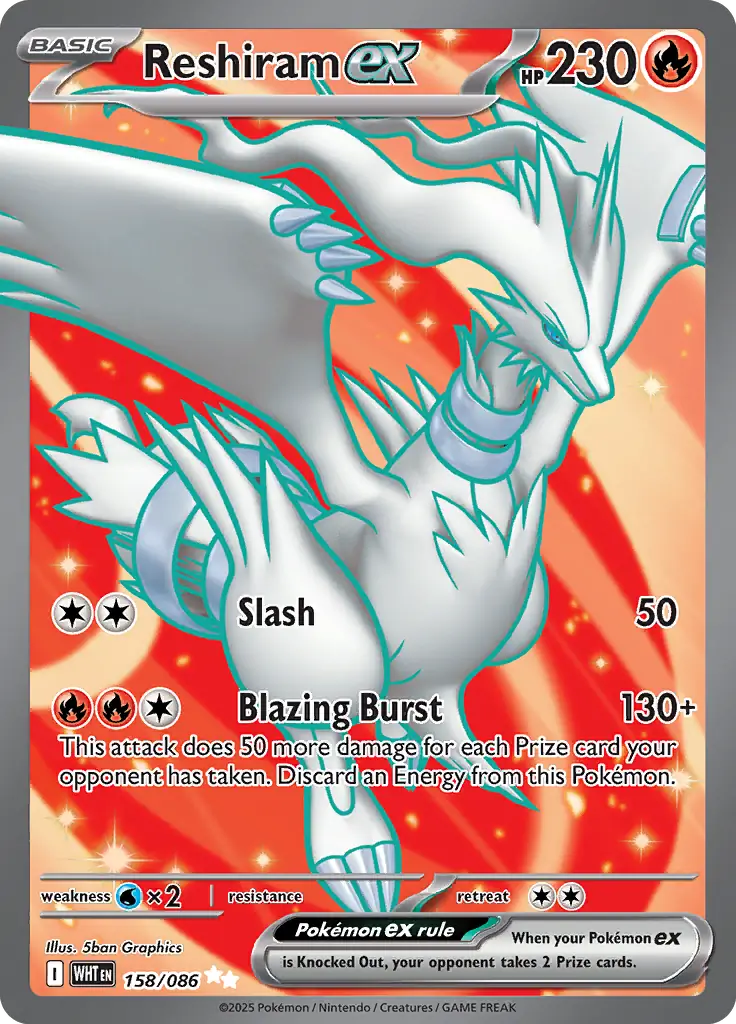 Reshiram 158 Normal