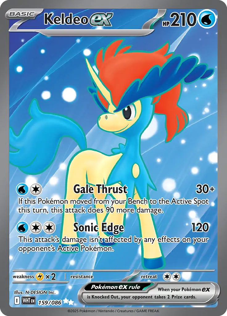 Keldeo 159 Normal