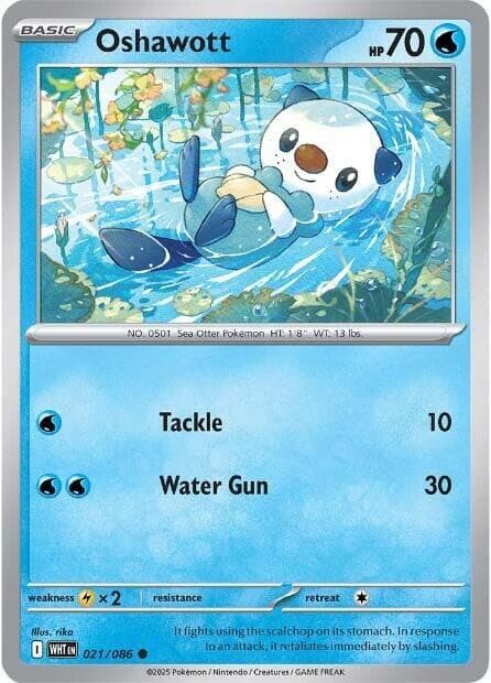 Oshawott 21 Holo
