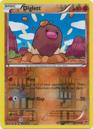 Diglett Reverse Holo 58