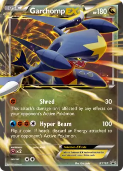Garchomp EX XY167 Normal