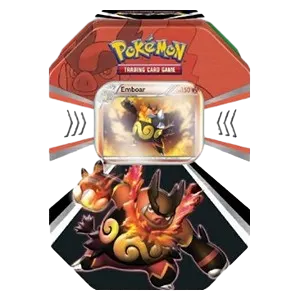 Evolved Battle Action Tins: Emboar Tin