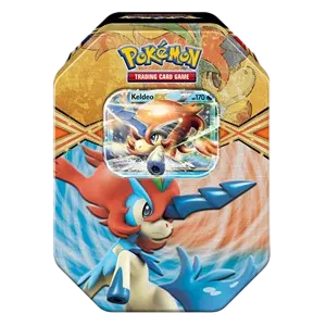 EX Power Tins: Keldeo-EX Tin