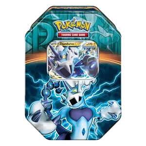 Team Plasma Tins: Thundurus-EX Tin