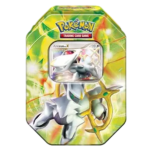 Arceus Collector's Tins: Arceus LV.X Tin (Green)