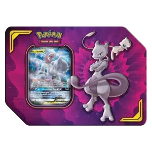 Power Partnership Tins: Mewtwo & Mew GX Tin