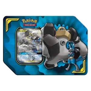 Power Partnership Tins: Lucario & Melmetal GX Tin