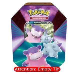 V Forces Tins: Galarian Slowbro V Empty Tin