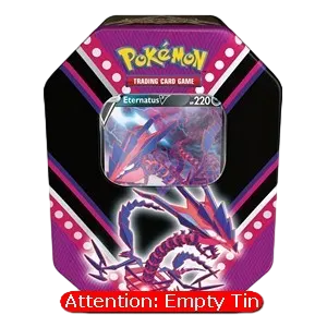 V Powers Tins: Eternatus V Empty Tin