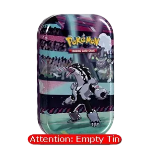 Galar Power Mini Tins: Obstagoon & Galarian Weezing Empty Tin
