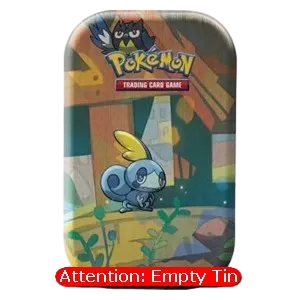 Galar Pals Mini Tins: Sobble & Rookidee Empty Tin