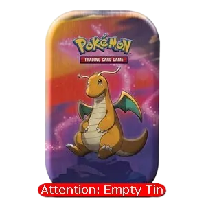Kanto Power Mini Tins: Dragonite Empty Tin