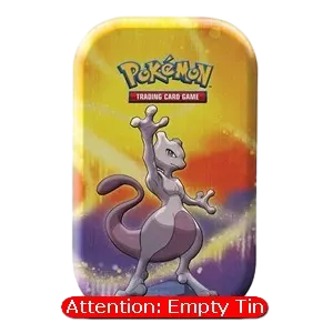 Kanto Power Mini Tins: Mewtwo Empty Tin