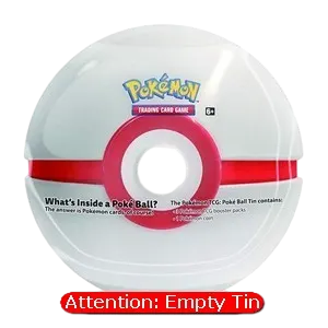 Empty Premier Ball Tin